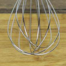 Apehuyuan 3 Pack Whisk Egg Stainless Steel Set 8"10"12" for Cooking Kitchen Strong Handles Balloon Wire Egg Beater for Stirring, Blending and Beating(Oval)