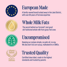 Kendamil European Whole Milk Classic Infant Formula Powder with HMOs, Prebiotics & DHA, 28.2 oz