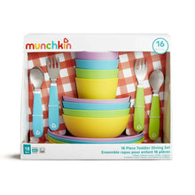 Munchkin® Baby and Toddler Dining Set, 16 Piece, Multi-Color, Unisex