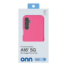 onn Slim Rugged Phone Case for Samsung Galaxy A16 5G - Pink
