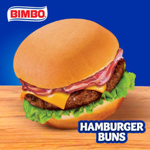 Bimbo Bimbollos Hamburger Buns, 8 count, White Hamburger Buns, 15 oz Bag