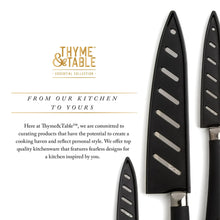 Thyme & Table 3-Piece, Non-Stick Coated High Carbon Stainless Steel Kitchen Knives