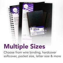 Daler-Rowney Simply... Sketchbook, Soft White, (65lb/100g), Hardcover Binding, 110 Sheet, 4" x 6"