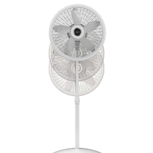 Lasko Cyclone 18" 3-Speed Adjustable Oscillating Pedestal Fan, White, S18931