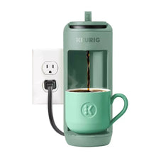 Keurig® K-Mini Mate® Automatic Single Serve K-Cup® Pod Coffee Maker - Glamping Green; Small & Colorful Coffee Maker, Travel Mug Friendly, Makes 12 Oz.