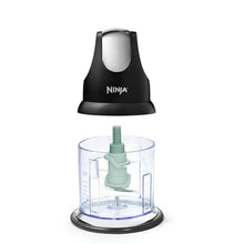 Ninja Express Chop 200 W Food Processor, Mince, Puree, One-Touch, Non-Slip Base, Dishwasher Safe, NJ100WM Black