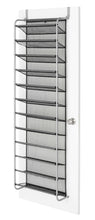 Mainstays Over-the-Door Hanging Shoe Rack, Fits up to 36 pairs, Space Saving, Mesh Lined Tear Resistant