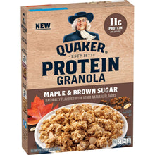 Quaker Maple & Brown Sugar Flavored Protein Granola, 18 oz