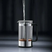 Bodum 17 oz Kenya French Press Coffeemaker, Stainless Steel, New