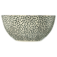 Thyme & Table TT0061 Dinnerware Black & White Medallion Stoneware, 12 Piece Set