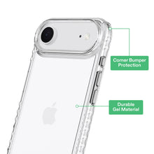 onn Protective Gel Phone Case for iPhone Air - Clear