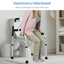 Resenkos Medical Mobility Walker,One-Button Folding Aluminum Walking Frame Walker