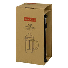 BODUM Java French Press Coffee Maker with Borosilicate Glass Carafe, 34 Ounce, Black