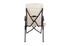 Ozark Trail Glamp High Back Reclining Lounge Chair with Adjustable Armrests, Creme