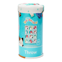 Squishmallows Kids Teal Print Fleece Throw Blanket, 46 x 60