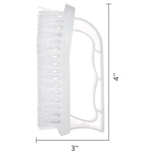 Great Value Iron Handle Multi-Purpose Cleaning Scrub Brush, White, 1 Count