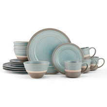 Pfaltzgraff® Adina Blue Stoneware 16-Piece Dinnerware Set
