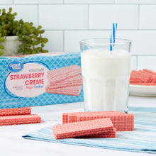 Great Value Strawberry Flavor Wafer Cookies, 8 oz