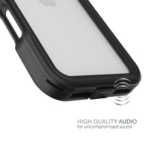 Body Glove Tidal Waterproof Phone Case for iPhone 16 - Black/Clear