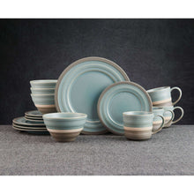 Pfaltzgraff® Adina Blue Stoneware 16-Piece Dinnerware Set