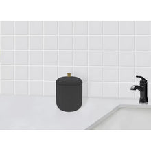 Beautiful Bathroom Canister, Gray