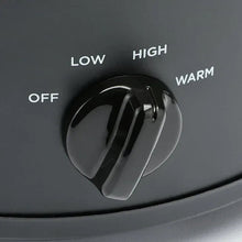 Mainstays 2 Qt Manual Slow Cooker, Matte Black