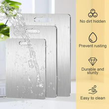 New Titanium Cutting Boards - 100% Pure Titanium Cutting Boards for Kitchen - Cutting Edge Hygiene & Durability, Double Sided Medical-grade Titanium Cutting Mat from Japan
