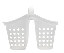 Mainstays Small Portable Shower Caddy Frost Plastic