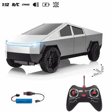 1-12-Cool-Cybertruck-RC-Pickup-4WD-Dual-Motor-High-Speed-All-Terrain-27MHz-RC-Car-with-LED-Light_8622_1 - USA Mega Market