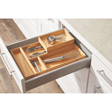 Better Homes & Gardens Bamboo Drawer Organizer 5pc Set, 17.9Wx 14.96Dx1.97H in, Natural Bamboo Color