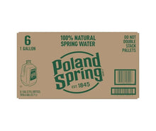 100% Natural Spring Water, 1 gal., 6 pack