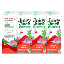 (4 pack) Juicy Juice 100% Juice, Fruit Punch, 8 Count, 6.75 fl oz Juice Boxes