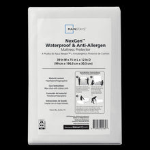 (2 pack) NexGen Waterproof Zippered Mattress Protector Mainstays