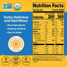 Tasty Bite Organic Basmati Rice 8.8oz - Fragrant basmati rice