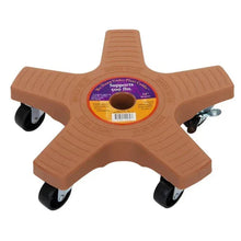 Bosmere 14-in L x 14-in D x 3.5-in H Plastic Terra Cotta Plant Caddy