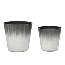 Better Homes and Gardens Esmeralda Plastic Planter 12" x 12" x 12" Round Toupe Finish