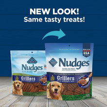Blue Buffalo Nudges Grillers Natural Dog Treats Made with Real Beef, 16-oz. Bag