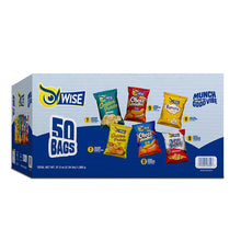 Paquete variado Wise Grab &amp; Snack, 50 unidades.