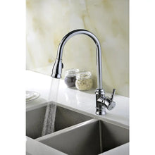 ANZZI Sails Pull-Down Single-Handle Kitchen Faucet - Chrome - USA MEGA SHOP