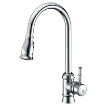 ANZZI Sails Pull-Down Single-Handle Kitchen Faucet - Chrome