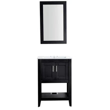 ANZZI Mosset 24" Bathroom Vanity with 014B Faucet - Black