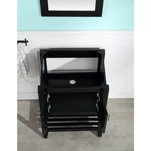 ANZZI Mosset 24" Bathroom Vanity with 014B Faucet - Black - USA MEGA SHOP