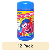 Mr. Bubble Fizzy Tub Colors, Fragrance Free, Waterfall Cap, 150 Count