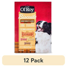 12pack-Ol-RoyMultiFlavoredGravyBastedBiscuitsforMediumDogs-5lbBox-_1 - USA Mega Market