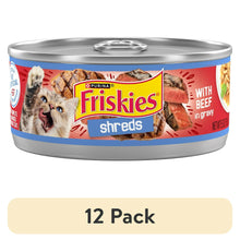 12pack_PurinaFriskiesShreds_BeefinGravy_WetCatFood_5.5ozCan - USA Mega Market