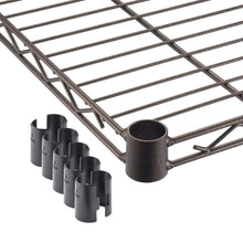 TRINITY Bronze Rolling Garment Rack
