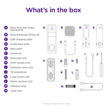 Roku Wire-Free Video Doorbell & Chime SE (1-Pack) with Motion & Sound Detection - Voice Control