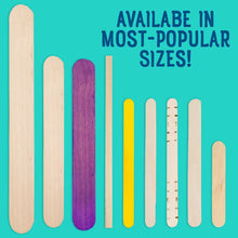 Hello Hobby Wood Craft Sticks, 150-Pack