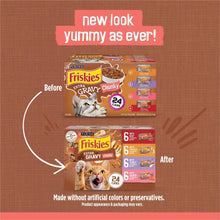 Purina Friskies Extra Chunky Gravy Variety Pack, Wet Cat Food, 5.5 oz Cans, 24 Pack