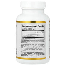 California Gold Nutrition, Ashwagandha